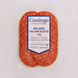 Milano Salami Mild Sliced 100g
