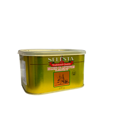 Anchovy Fillets in Sunfloer oil - unit